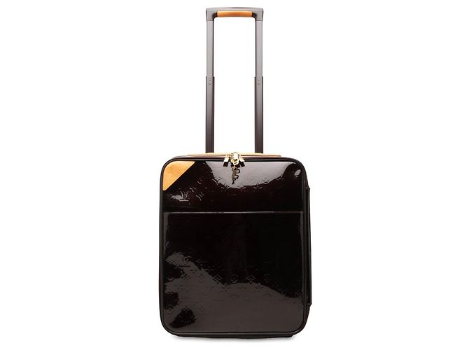 Mala de Viagem Louis Vuitton Monogram Vernis Pegase 45 Roxa Roxo