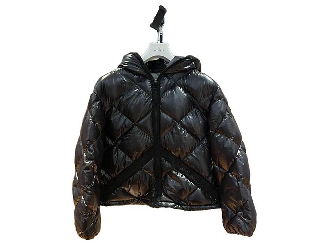 Moncler Black Quilted Down Jacket Women Multiple colors