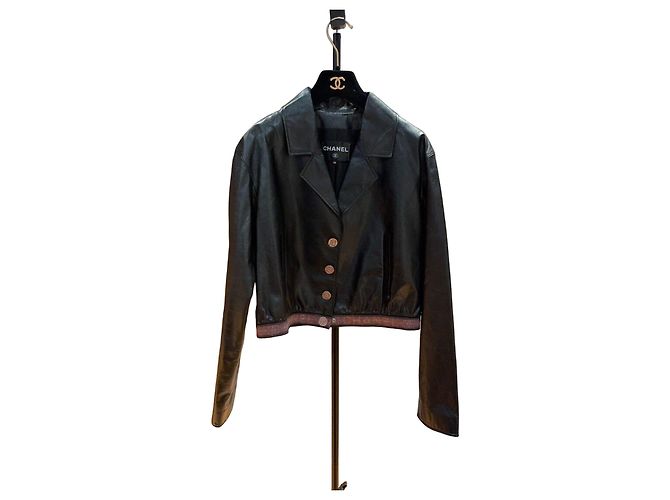 Chanel Leather Jackets Multiple colors