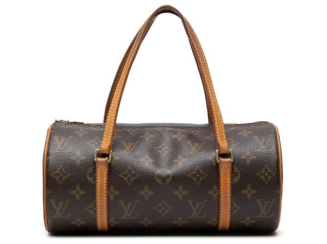 Bolso Louis Vuitton Monogram Papillon 28 Marrón Castaño