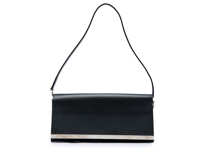 Borsa a Tracolla e Clutch Louis Vuitton Epi Sevigne Nera Nero
