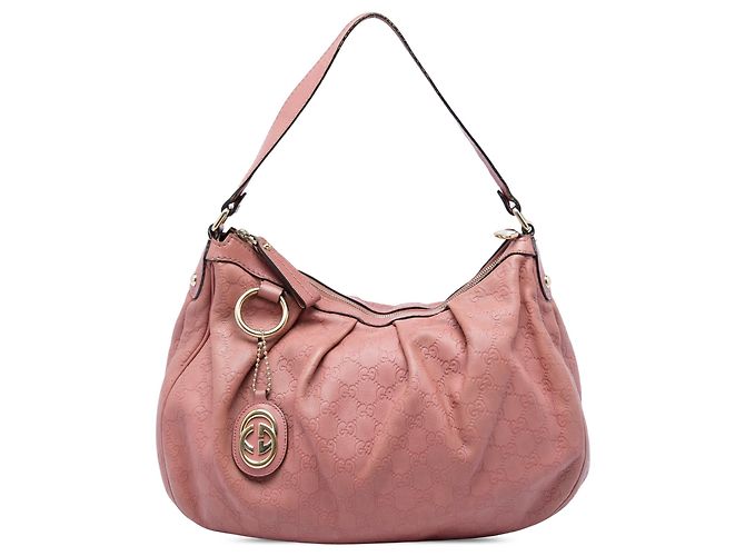 Gucci Guccissima Sukey Schultertasche Rosa Pink