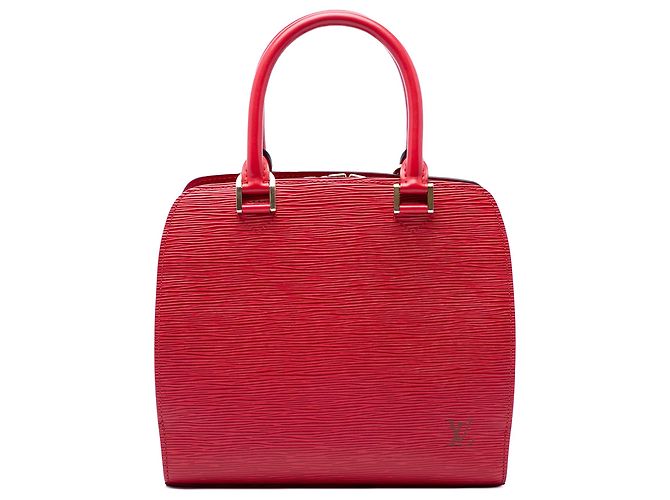 Bolso Louis Vuitton Epi Pont Neuf rojo Roja