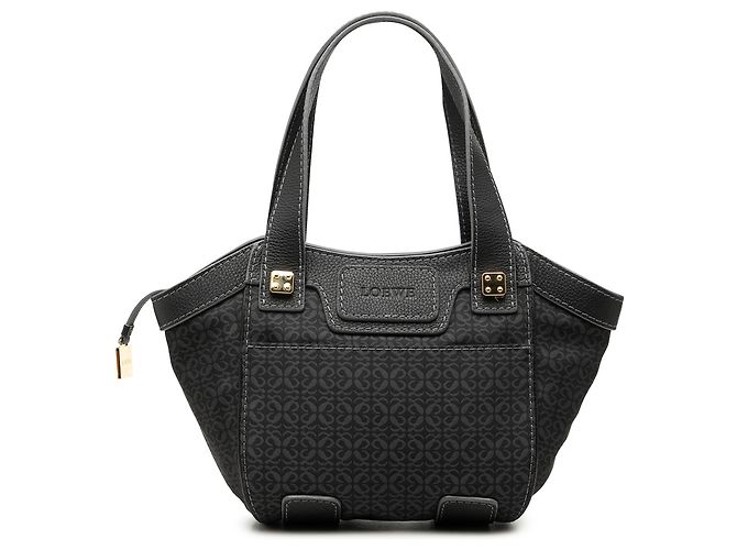 Tote LOEWE Anagram Canvas Nero