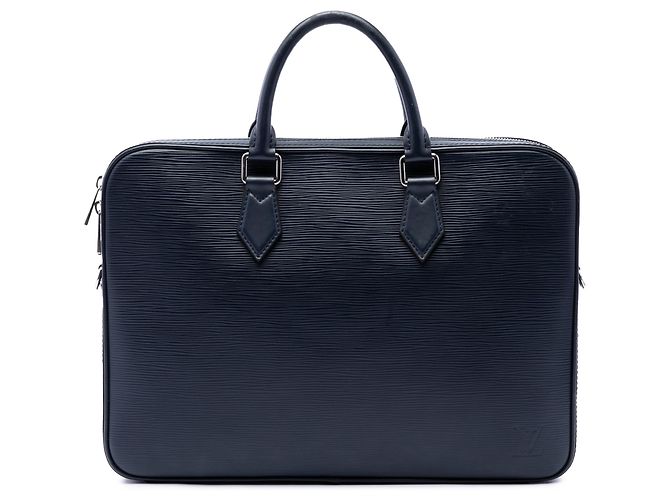 Borsa Business Louis Vuitton Epi Dandy PM Blu