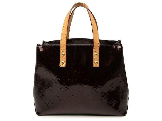 Bolsa Louis Vuitton Monogram Vernis Reade PM Purple Roxo
