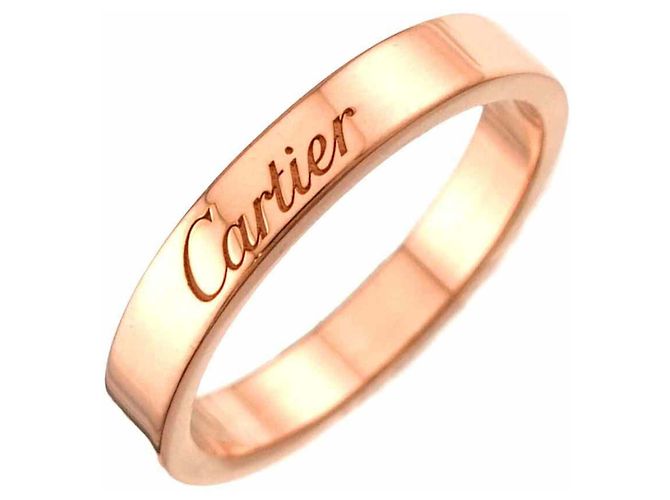Anello Cartier C de in oro rosa 18K