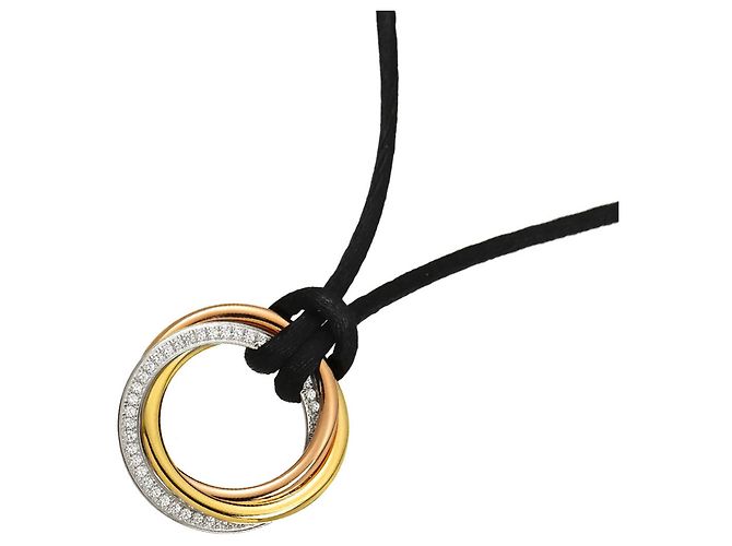 Cartier Trinity Diamant-Halskette