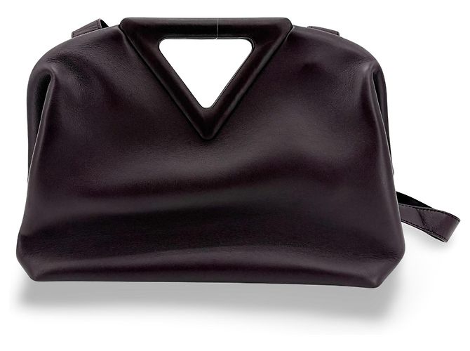 Bottega Veneta Point Leather Medium Violet