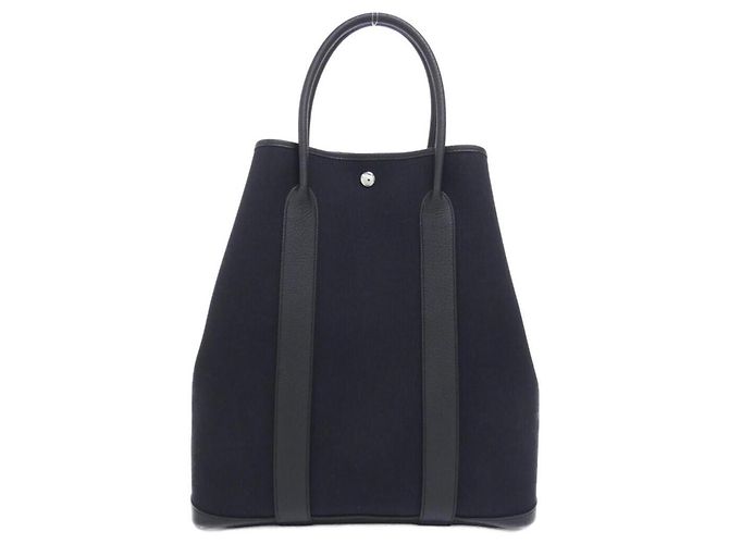Bolsa Hermès Garden File MM Preto