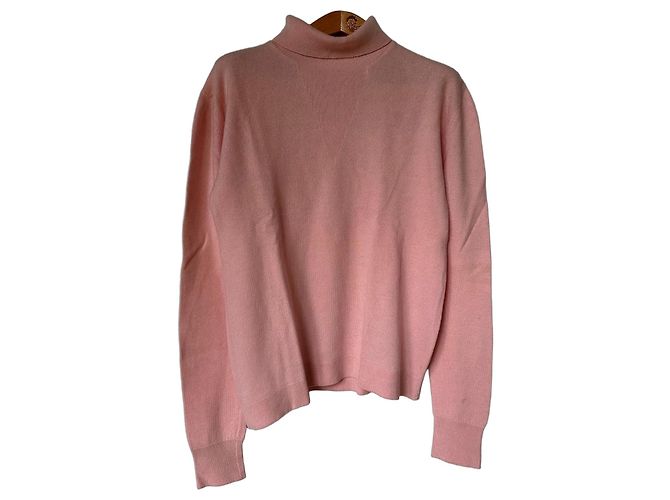 Autre Marque Hartcliffe Kaschmir-Rollkragenpullover in Rosa Pink