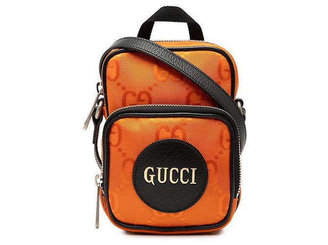 Borsa a tracolla Gucci Off the Grid Nero Arancione