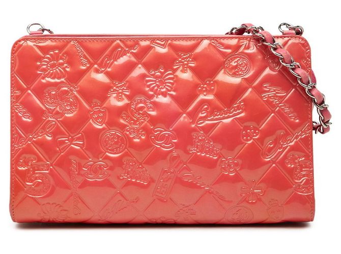 Bolso de Hombro Icon Chain de Chanel Rosa