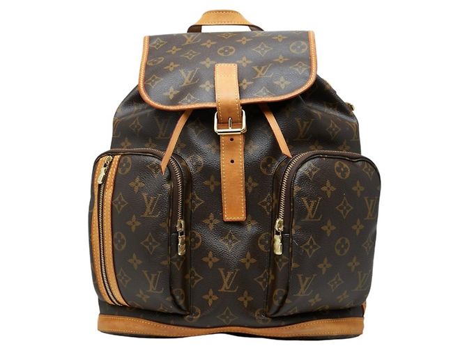 Louis Vuitton Monogram Sac à Dos Bosphore Backpack Castaño