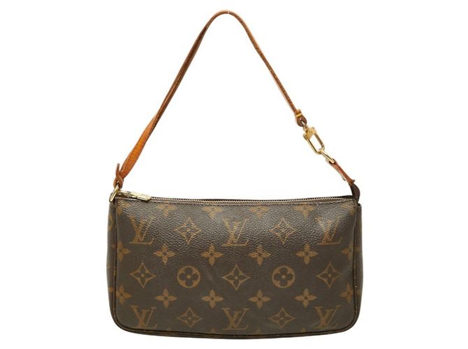 Bolsa Louis Vuitton Monogram Pochette Accessoires Marrom