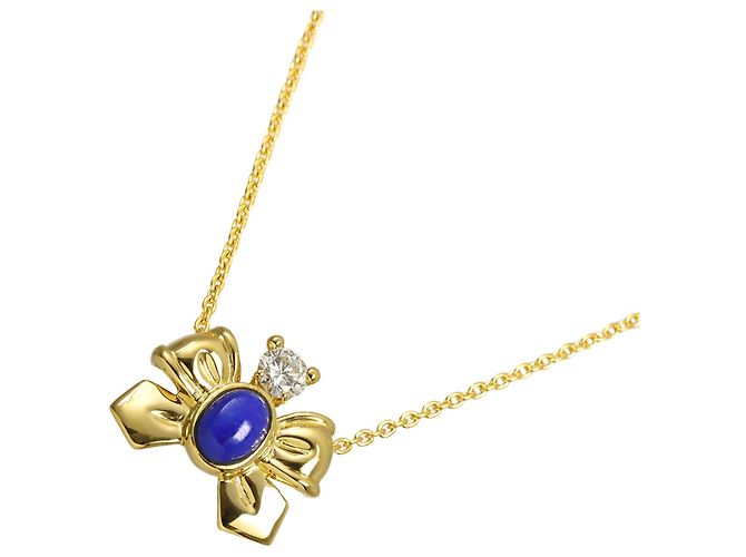 Collana Christian Dior in Lapislazzuli e Diamanti