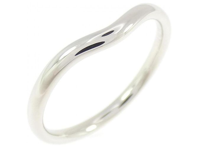Autre Marque Tiffany Gebogener Ring aus Platin