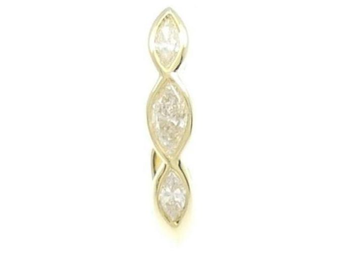 Autre Marque Pendientes de botón Tiffany & Co. en oro amarillo de 18K