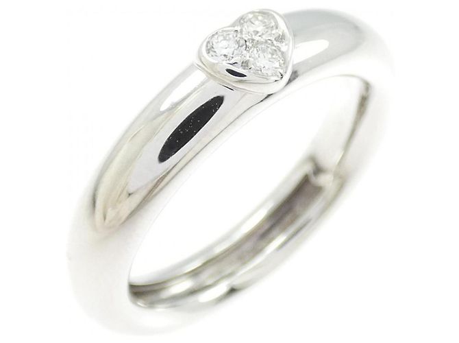 Autre Marque Tiffany Ringband aus 18K Weißgold