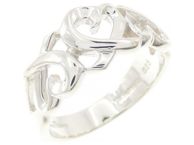 Autre Marque Anello Tiffany Triple Loving Heart