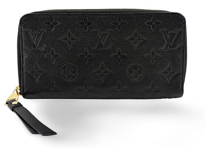 Louis Vuitton Zippy Organizer Ombre Leather Nero