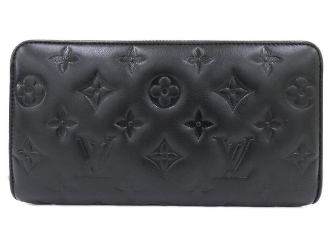 Louis Vuitton Coussin Zippy Wallet Black