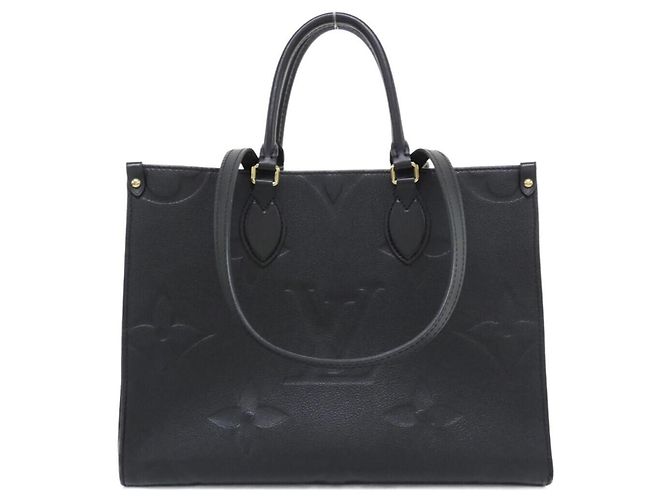 Bolsa Louis Vuitton Monogram Empreinte OnTheGo MM Preto