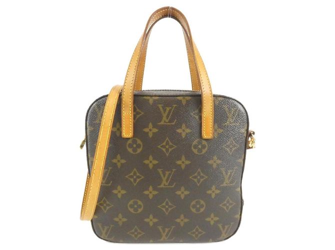 Bolsa Louis Vuitton Monogram Spontini Marrom