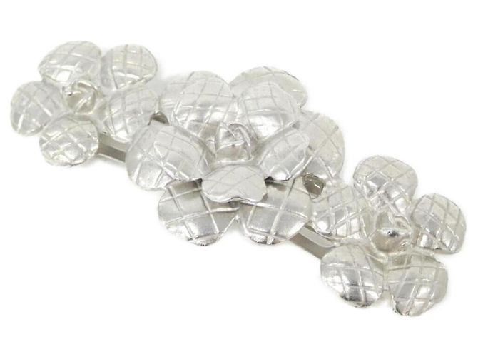 Chanel Haarspange Silber