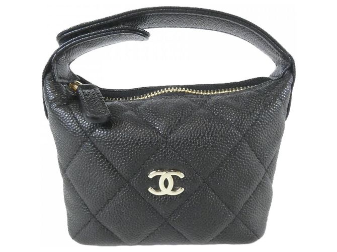 Charm per borsa Chanel Timeless Classic Line AP5037 Nero