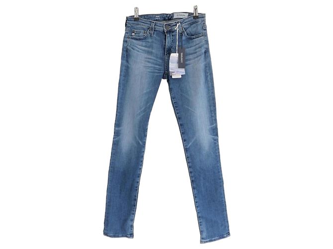 Autre Marque Jeans cigarette AG Prima 9 Years Trilogy Azul