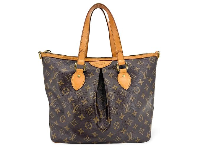 Louis Vuitton Palermo Monogram Canvas PM Marrone