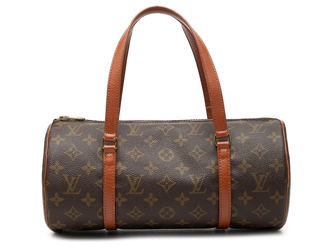 Sac à main Louis Vuitton Monogram Papillon 30 Marron