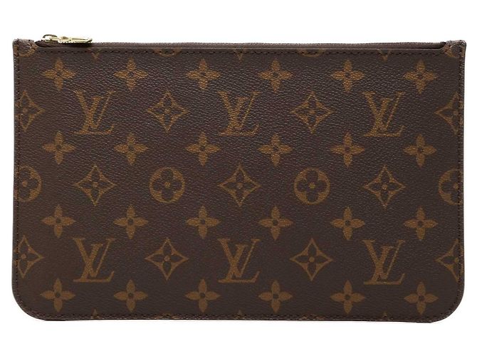 Bolsa Louis Vuitton Monogram Neverfull MM Castanha Marrom