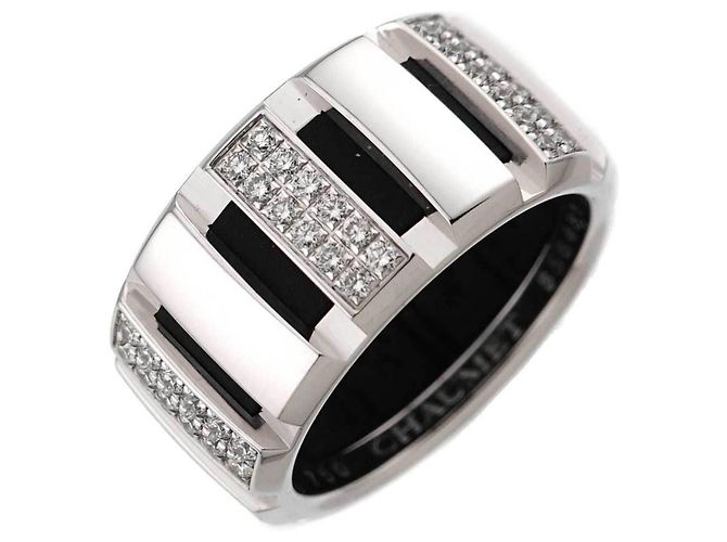 Anel Aliança Chaumet Class One #52 Branco