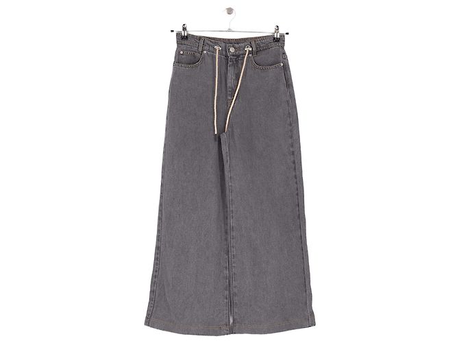 Autre Marque MUNTHE Wide Leg Jeans Grau