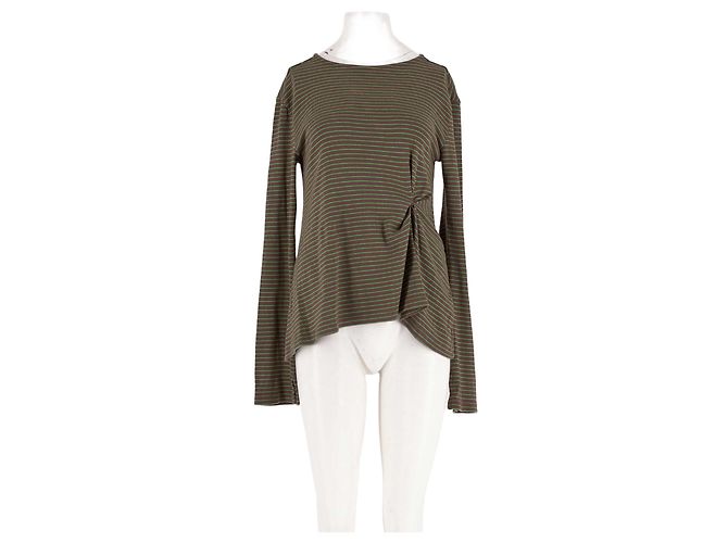 Autre Marque Top in cotone marrone DAMSON MADDER