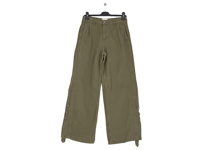 Autre Marque Vaqueros wide leg DAMSON MADDER caqui