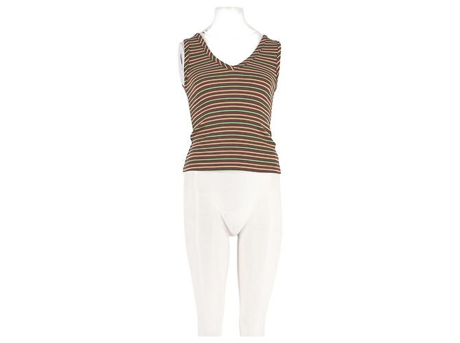Autre Marque Top sans manches marron