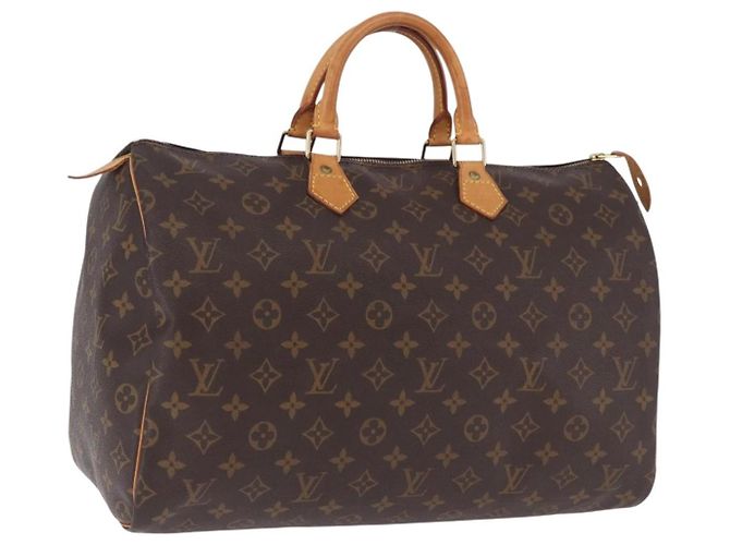 LOUIS VUITTON Monogram Speedy 40 Hand Bag M41522 LV