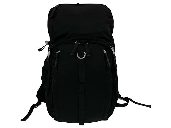 Sac à dos Prada en nylon Tessuto Pocono Noir
