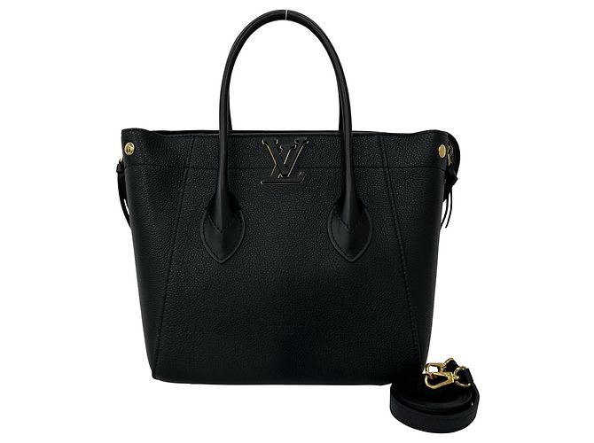 Borsa a tracolla 2-Way Freedom in pelle Louis Vuitton Nero