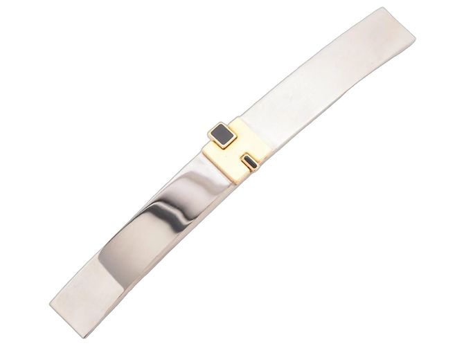 Hermès Pasador Hermes Eileen GM Silver Plata