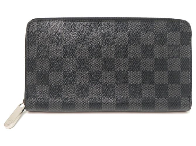 Zippy Cartera larga Louis Vuitton Damier Graphite Negro