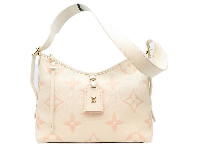 Louis Vuitton M24141 Empreinte Shoulder Bag Rosa Bianco
