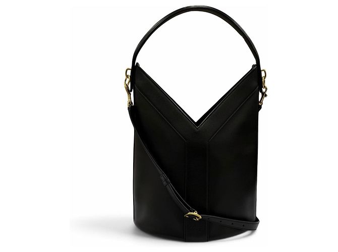 Autre Marque Saint Laurent Handtasche aus schwarzem Leder
