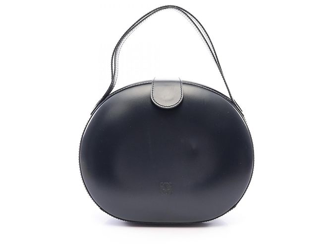 Borsa Loewe Anagram in Navy Blu navy