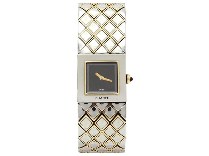 Relógio Quartz Chanel Matelassé Combination H0475
