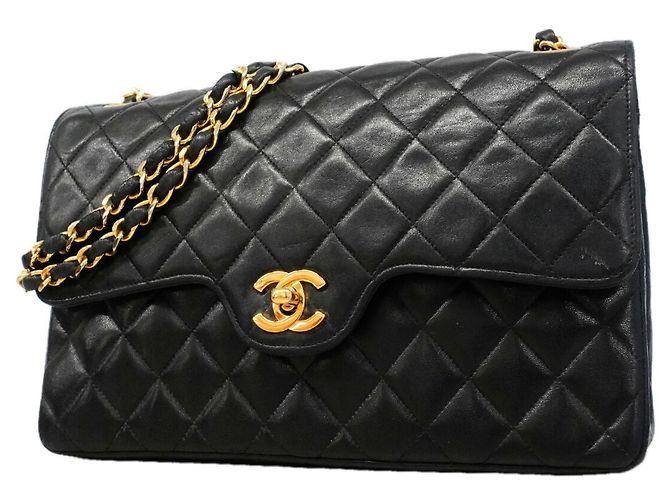 Borsa a tracolla Chanel Matelassé Nero