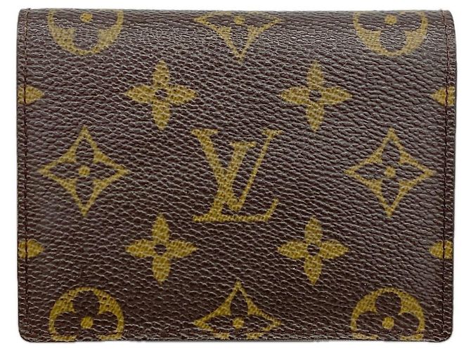 Louis Vuitton Brown Card Case